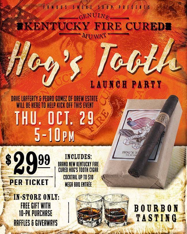 hogs tooth event flyer