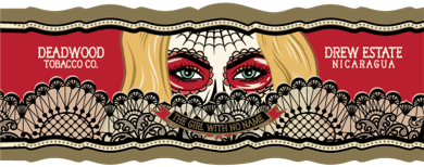 Deadwood Girl With No Name cigar band