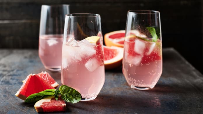 Non-Alcoholic Cold Drink: Grapefruit Soda