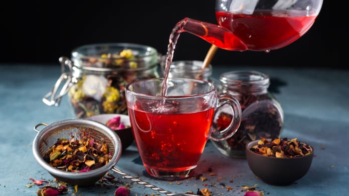 Non-Alcoholic Hot Drink: Hot Hibiscus Tea