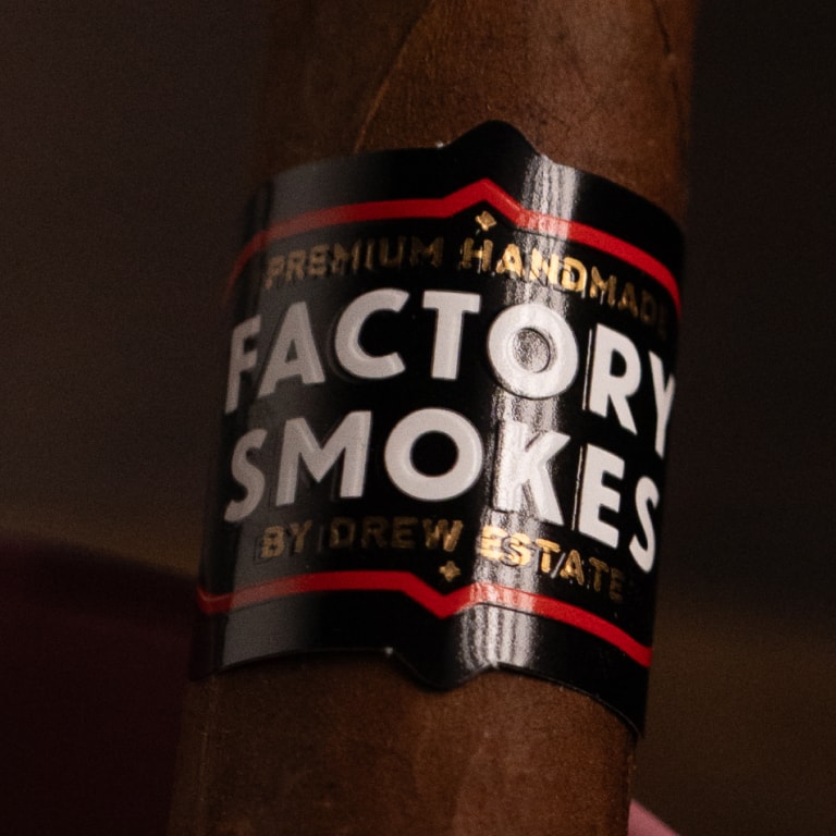 Factory Smoke Sweet cigar close-up