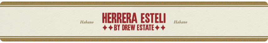Herrera Esteli by Drew Estate cigar band
