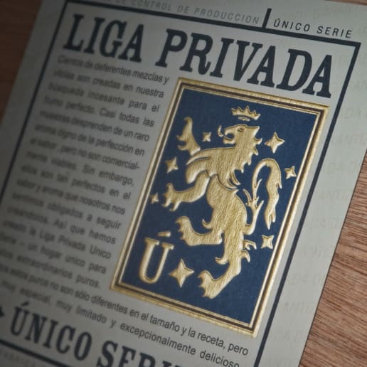 Liga Privada Único Serie label