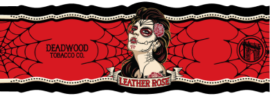 Deadwood Leather Rose cigar band