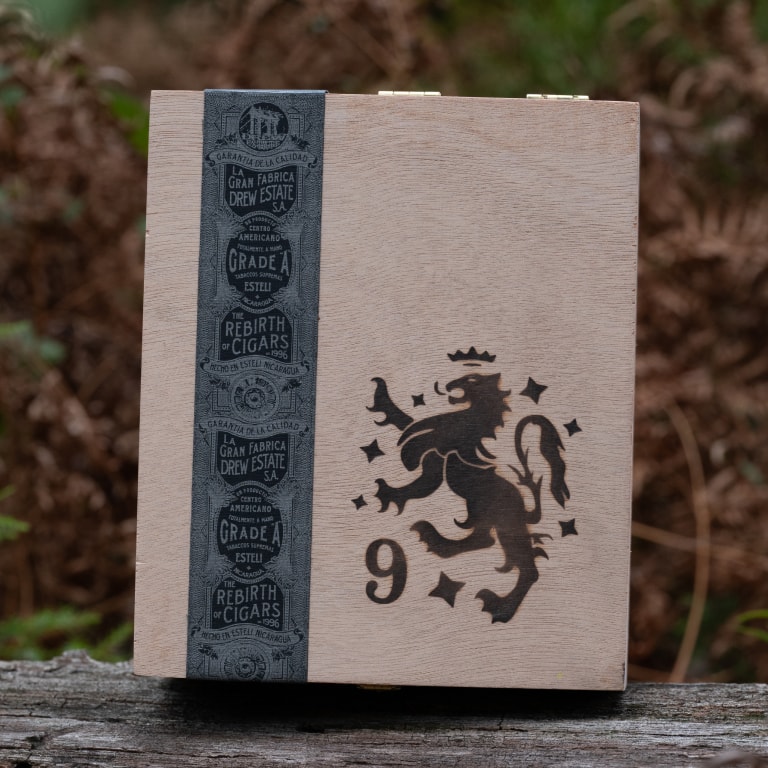 a fine wooden box of Liga Privada NO. 9 Cigars