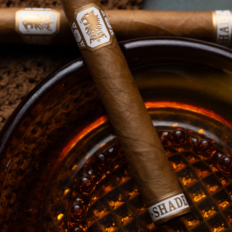 A close-up of Undercrown Shade cigars