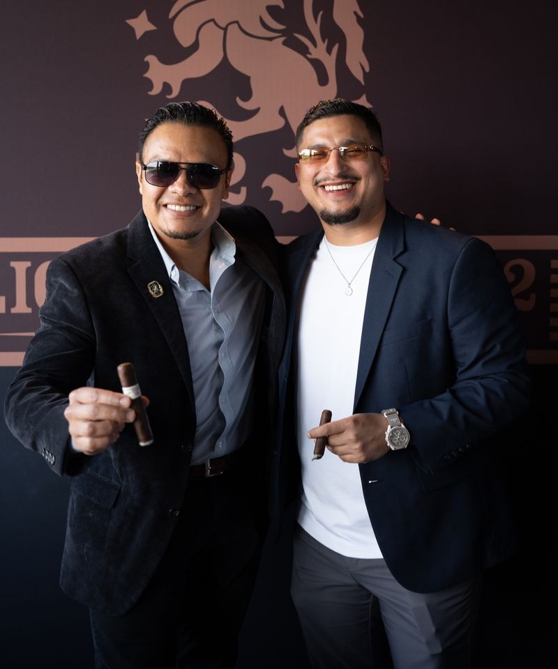 Drew Estate employees at an event