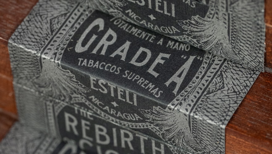 Liga Privada cigar boxes stacked