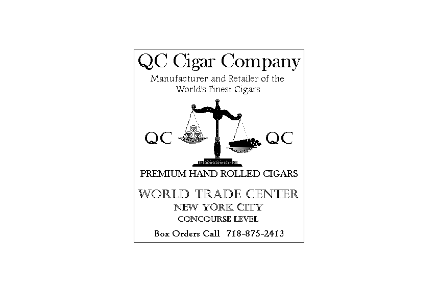 QC Cigar Comapny label